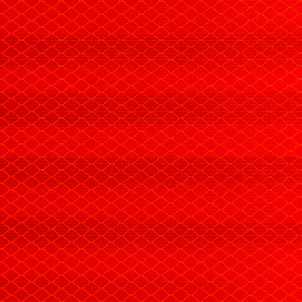 36in x 50yd RED Reflective 3932 - 3M High Intensity Prismatic Reflective Vinyl