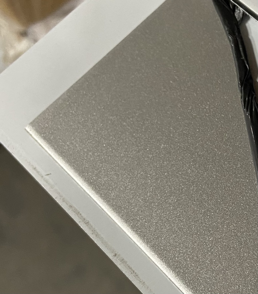 NEWTEK ACM 60X120 SILVER METAL 3MM THICK .020IN SKIN