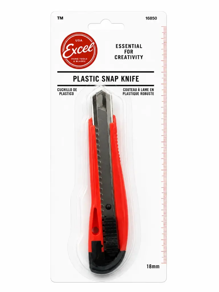 Heavy Duty Plastic Snap Blade Knife