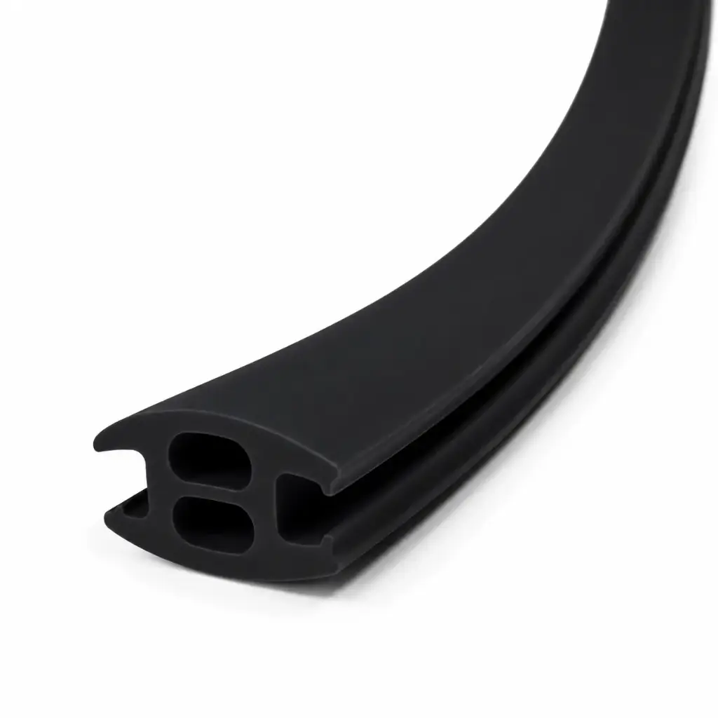 Zip Strip - BLACK 01 Staple Channel Cover