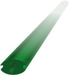 ZIP STRIP DARK GREEN - 06 STAPLE CHANNEL COVER