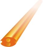 ZIP STRIP ORANGE - 09 STAPLE CHANNEL COVER