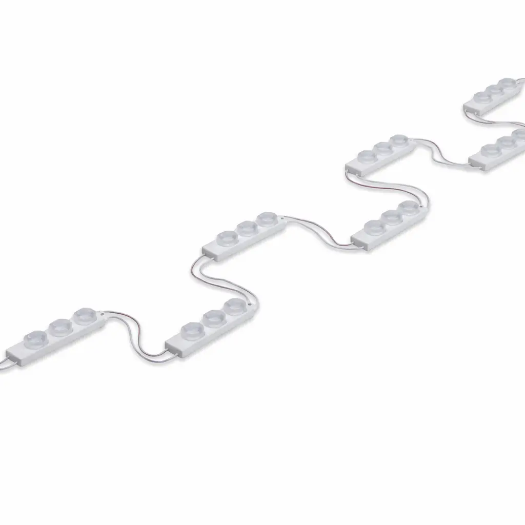 7200K-LED WHITE 1.5MO/FT;3LED/MO 12V; 34FT/PK;50MOD/PK;1.14W/MOD- 15 BG OR PK PER BOX