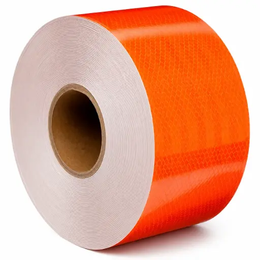 [23314450] 4in x 50yd ORANGE DRUM 3M Reflective