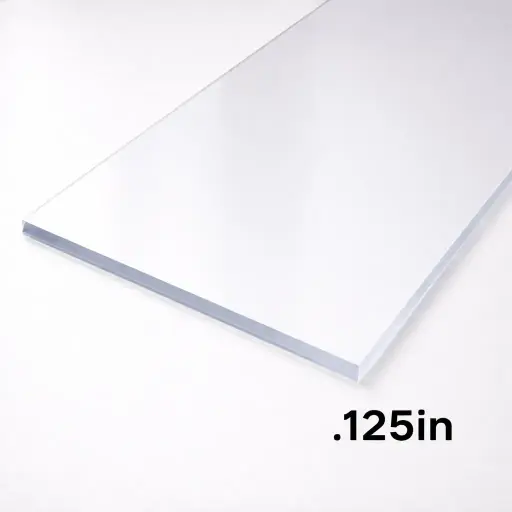 [2PCCL1180408] Polycarbonate Clear 1/8" x 4' x 8' 