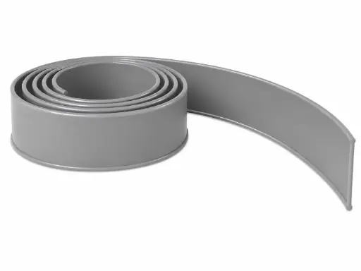 [2TRISILMET100150SIGNCOMP] Trim 1in x 150ft - SILVER METAL For Channel Letter Cap