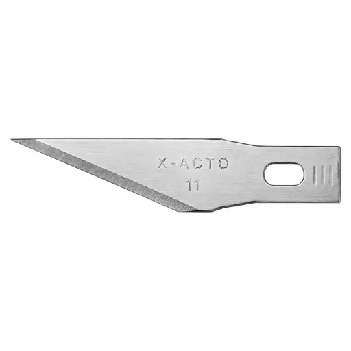 [X611] X-ACTO #11 BLADE 100/BOX #11 Double Honed Blade - 100 pcs box