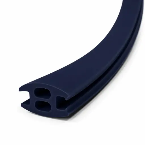 [2ZIPDBL02] Zip Strip - DARK BLUE 02 Staple Channel Cover