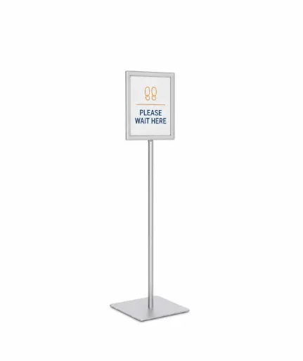 [2SF4SSQXHS] Perfex Pedestal Sign Frame 14in x 11in  