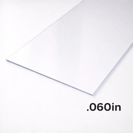 [TUFFAKSLCL060408] Polycarbonate Clear .060" x 4' x 8' TUFFAK SL