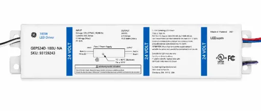 [GEPS24D-100U-NA] LED Dimming Power Supply (24VDC/80W) 0-10v dimming