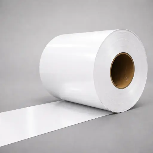 [404.3270-111] .040IN x 4.3IN x 270' WHITE COIL CHANNEL COIL