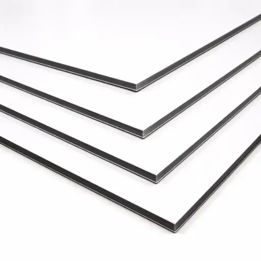 ALUSHIELD ACM PROMO 3MMX4'X8' WHITE/WHITE(.005IN SKIN)