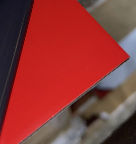 NEWTEK ACM TX RED/TX BLACK 3MM 48" X 120" HIGH PERF. POLYESTER .30MM