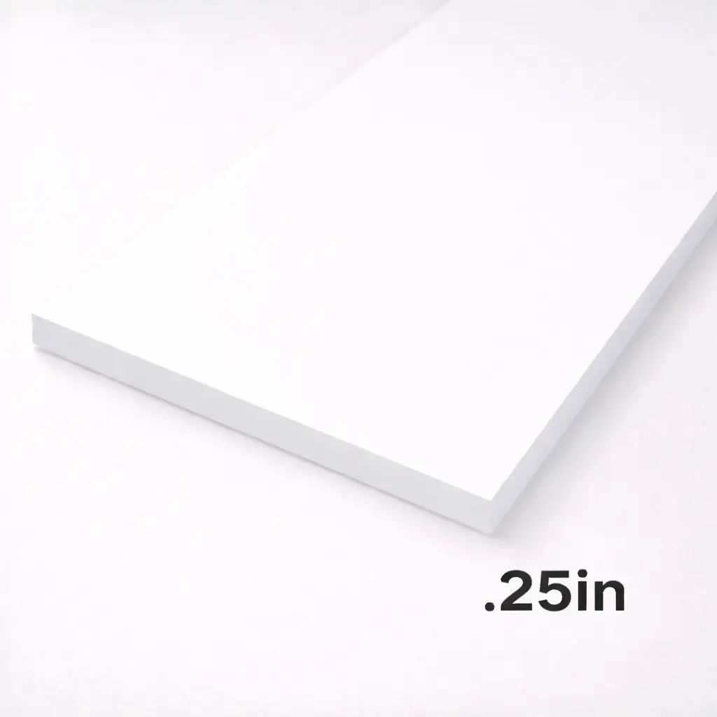 POLYCARBONATE WHITE 1/4" x 4' x 8' MAKROLON SL