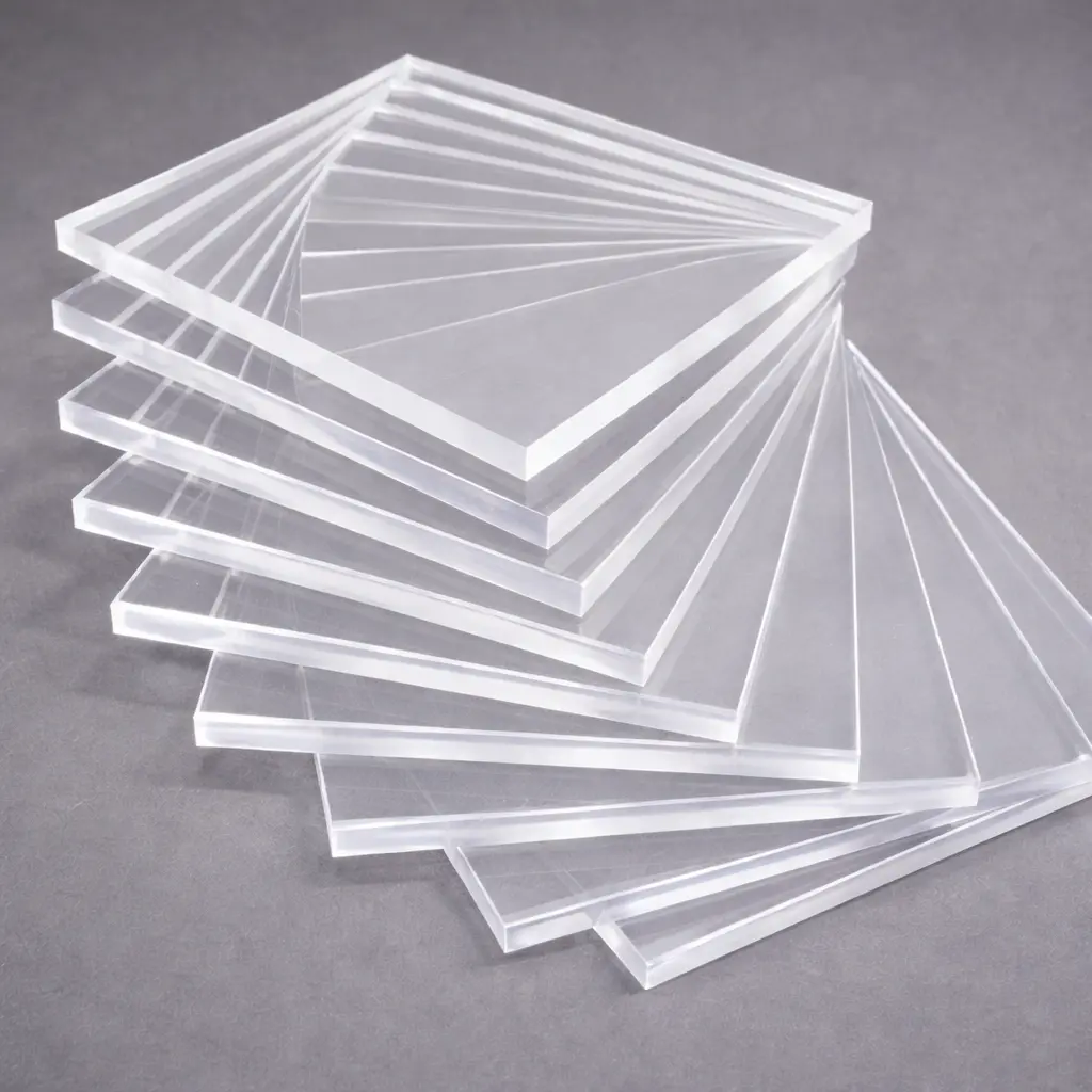 Clear 1/4" x 75" x 98" Newtek Cast Acrylic