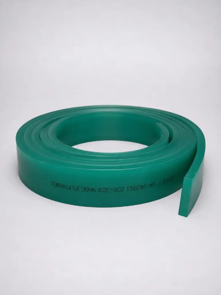 Squeegee Blade 3/8 x 2 x 75 Green Sericol Green