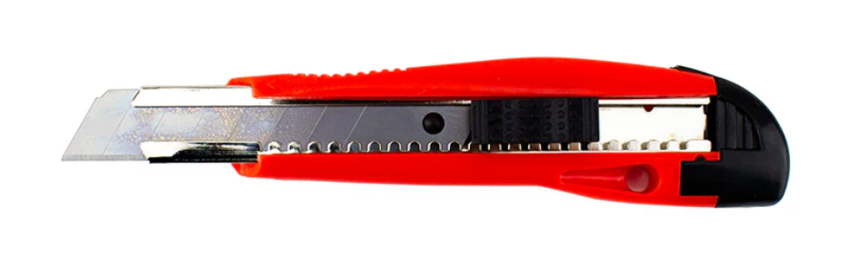 Heavy Duty Plastic Snap Blade Knife