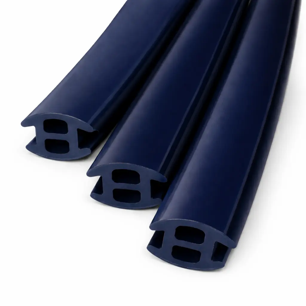ZIP STRIP DARK BLUE - 02 STAPLE CHANNEL COVER