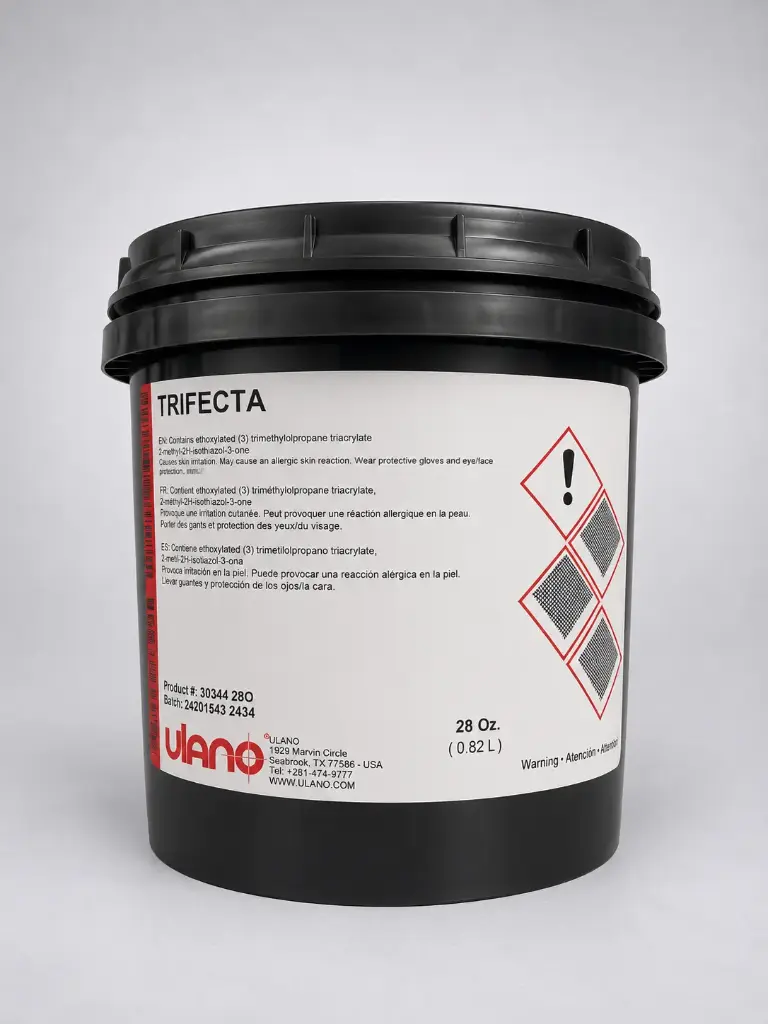TRIFECTA Ultra Fast Exposing Emulsion Ulano READY TO USE (Quart)