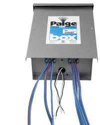 [2PAIPOWERSUPPLYBOX] PAIGE POWER SUPPLY BOX FOR LED POWER SUPPLIES Power Supply Box; 7 Inch Width x 3 Inch Depth x 11-1/2 Inch Height, 120/277 Volt AC, 22 Gauge Galvanized