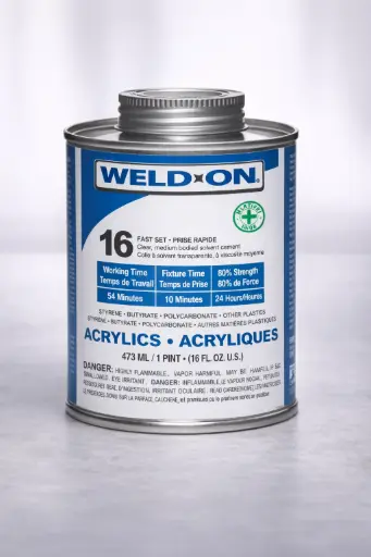 [2WELDON16125] WELD ON #16 - PINT 