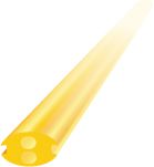 [2ZIPYEL17] ZIP STRIP YELLOW - 17 STAPLE CHANNEL COVER