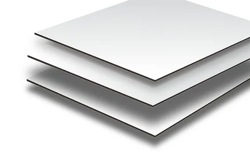 ALUSHIELD ACM PROMO 3MMX4'X8' WHITE/WHITE(.005IN SKIN)